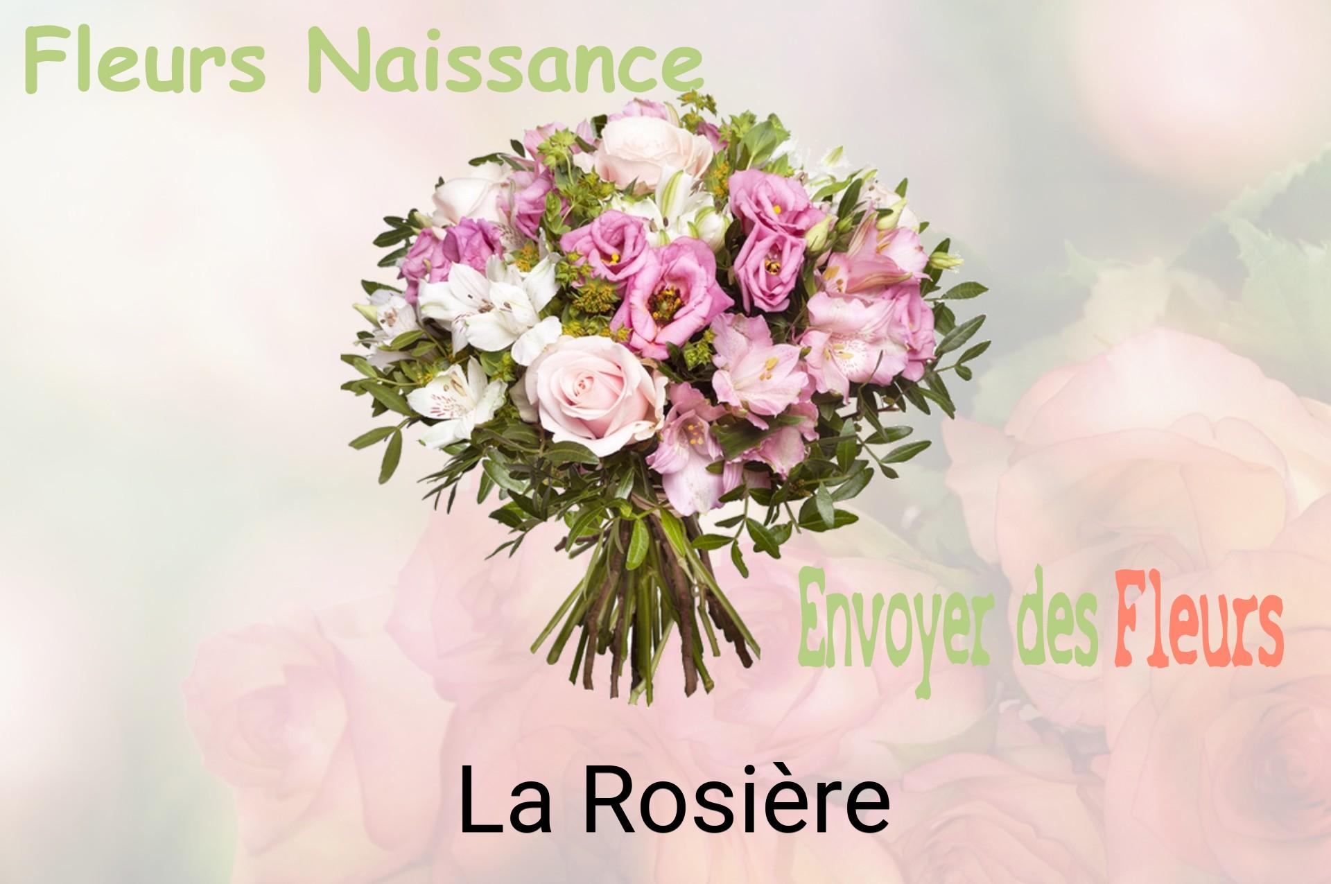 Bouquet de fleurs de naissance livré à La Rosière