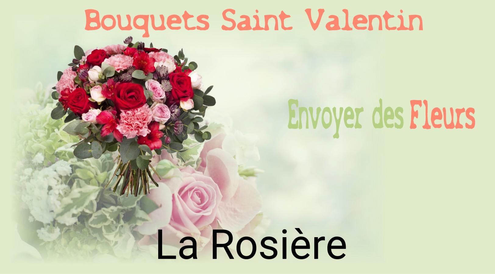 Roses de Saint-Valentin livrées à La Rosière